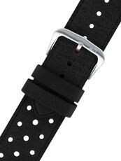 Leather strap Morellato 5807B71.019 M, black, recycled material