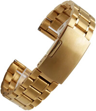 Ricardo Benevento gold steel bracelet