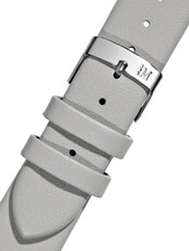 Leather strap Morellato Micra Evoque 5126875.094 M, Grey