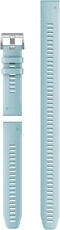 Silikonový řemínek Garmin 22mm, Azure, QuickFit, + prodloužená část, 010-13357-00