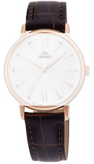 Leather strap Orient UL030011G0 15mm (for the model RA-AC001), Brown