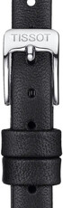 Leather strap Tissot T852.043.159 9mm, black, Quick Release