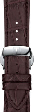 Leather strap Tissot T852.045.399 21mm, Brown, Quick Release