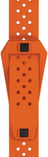 Rubber strap Tissot Sideral T852.048.861 20mm, orange, Quick Release