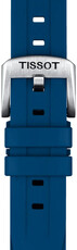 Rubber strap Tissot T852.044.837 20mm, Blue, Quick Release