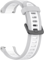 Silicone strap Ricardo 22mm (for Garmin Venu 3, Forerunner 265, Vívoactive 4 etc.), gray, Quick Release