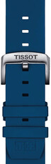 Blue silicone strap Tissot T852.047.175