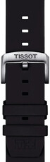 Silicone strap Tissot T852.047.179 22mm, black, Quick Release