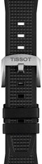 Silicone strap Tissot T852.048.462 (for the model Tissot PRX 40mm), black, Quick Release