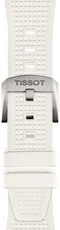 Silicone strap Tissot T852.048.463 (for the model Tissot PRX 40mm), White