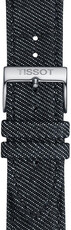 Textile strap Tissot T852.046.779 22mm, Blue, Quick Release