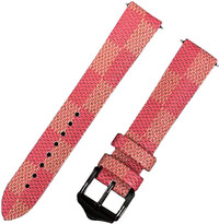 Leather strap Ricardo Messina, red, Quick Release