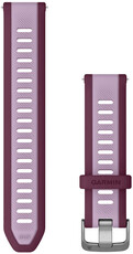Silikonový řemínek Garmin 20mm, Berry/Lilac, Quick Release, 010-11251-AK