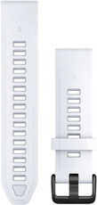 Silikonový řemínek Garmin 20mm (pro Garmin Fenix 8/7S/6S (43mm), aj.), bílý V3, QuickFit, 010-13391-01