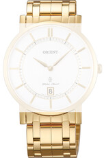 Steel bracelet Orient PDDRQAA 20mm (for the model GW01), Golden