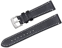 Leather strap Ricardo Imola, black
