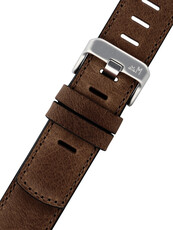 Leather strap Morellato BIT 6084E39.032 M, brown