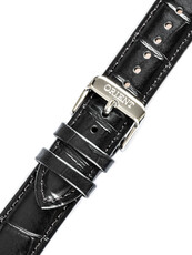 Leather strap Orient UL020018J0, black
