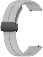 Silicone strap Ricardo 22mm (pro Huawei Watch GT 4, 5), Grey V1, Quick Release
