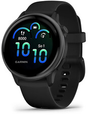 Garmin Vívoactive 6, Slate / Black, Silicone Band