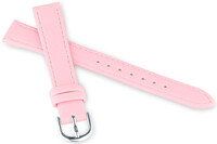 Leather strap JVD RJ7227.3 14mm, pink, children's