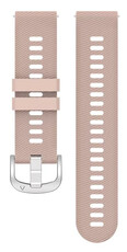 Ricardo Silicone Strap 18mm (for Garmin Venu 2S, Vívoactive 4S, Forerunner 265S, Venu 3S, etc.), beige, Quick Release