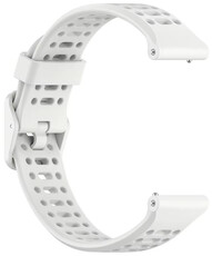 Silicone strap Ricardo 22mm (pro Coros Pace 3, Apex 2 Pro), White V2, Quick Release