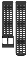 Silicone strap Ricardo 22mm (pro Suunto 9 Peak, Race, Vertical), black, Quick Release