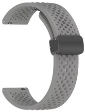 Silicone strap Ricardo 22mm (pro Xiaomi), Grey V2, Quick Release