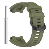 Ricardo silicone strap (for Amazfit T-Rex 3), green, + replacement accessories