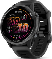 Garmin Forerunner 570 (47mm), Slate Gray, Translucent Black