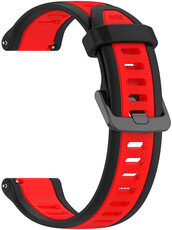 Silicone strap Ricardo 20mm (Garmin Venu, Venu Sq, Venu Sq 2, Venu 2 plus, etc.), red, Quick Release