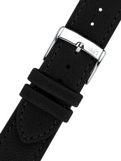 Leather strap Morellato Debussy 5806D95.019 M, black, recycled material