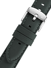 Leather strap Morellato Morandi 5536D46.291 M, Grey