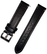 Leather strap Ricardo Imola, black V4