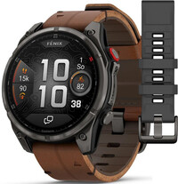 Garmin Fenix 8 Pro AMOLED 47mm, Sapphire Carbon Gray DLC Titanium (Premium) (+ extra strap)