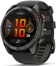 Garmin Fenix 8 Pro AMOLED 51mm, Sapphire Carbon Gray DLC Titanium Black