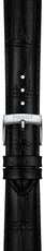 Leather strap Tissot T852.051.027 18mm, black, Quick Release