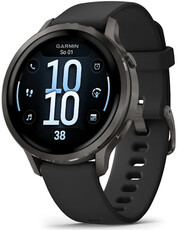 Garmin Venu 4 41mm Slate / Black, Silicone Band