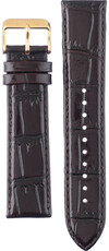 Leather strap Orient UDDYEAT 22mm (for the modely FER27, FAG02, FDB08 aj.), Brown
