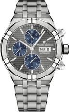 Maurice Lacroix Aikon Automatic Chronograph AI6038-TT03F-330-A (+ spare strap)
