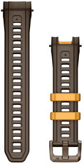 Silikonový řemínek Garmin 22mm (pro Instinct 3), Cocoa, 010-13395-11