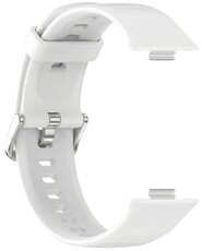 Silicone strap Ricardo (pro Huawei Watch Fit 3, 4, 4 Pro), White V2