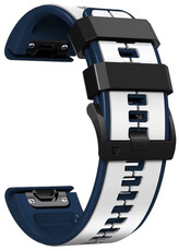 Silicone strap Ricardo 26mm (pro Garmin Fenix 8/7X/6X (51mm), Tactix aj.), White, QuickFit