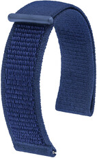 Textile strap Hirsch Vocem L 41409080-0, blue, velcro, length L, Quick Release