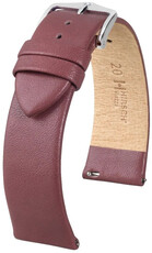 Leather strap Hirsch Viazza 03920112-2, purple, veal, Quick Release