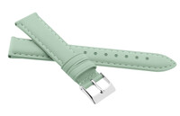Leather strap JVD R41308 16mm, Green