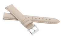 Leather strap JVD R41321 18mm, Beige