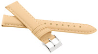 Leather strap JVD R41342 16mm, Beige