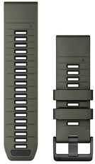 Silikonový řemínek Garmin 26mm, Olive Drab, QuickFit, 010-13393-12